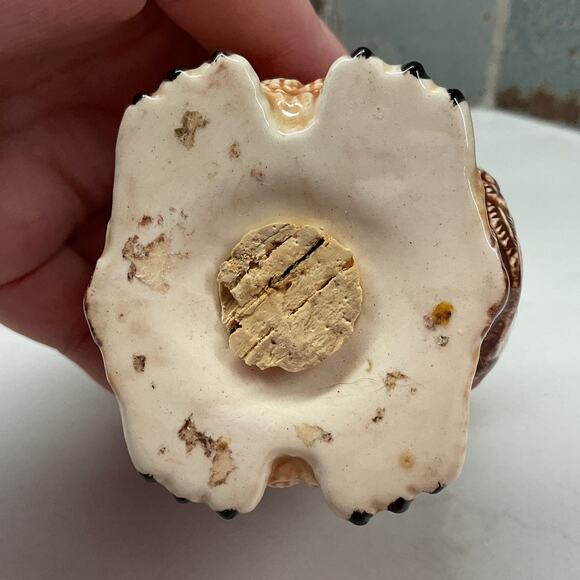 Vintage 1978 Two Faced Owl Salt and Pepper Shaker Set Ceramic - Picture 5 of 5